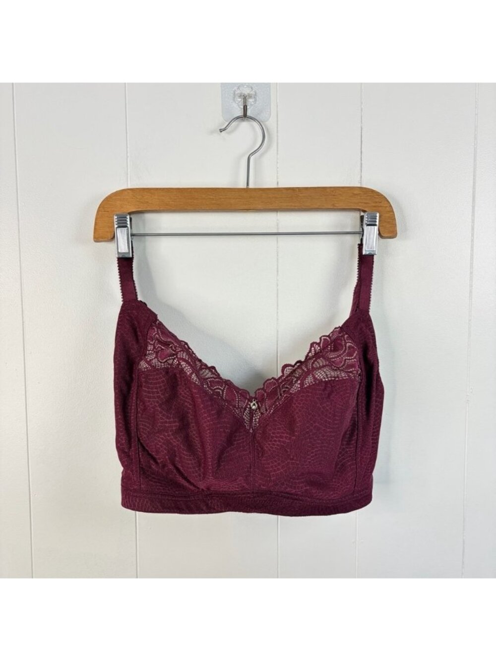 Fantasie Memoir Soft Cup Wireless Bra FL3022 Black Cherry Wire Free size 30J - Picture 3 of 6